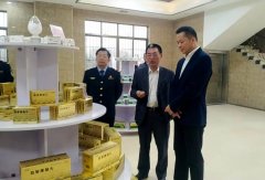 梧州市委常委、政法委書記鄧旭升蒞臨強壽集團調(diào)研指導